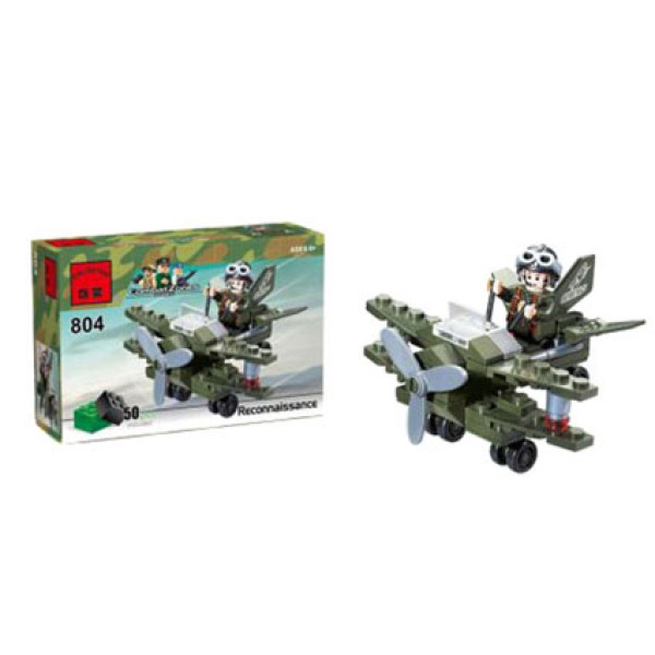 Конструктор Brick Військовий літак 804 Конструктор Brick Військовий літак 804