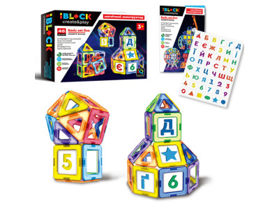 Конструктор магнітний IBLOCK 46дет інструкція на PL-920-03 Конструктор магнітний IBLOCK 46дет інструкція на PL-920-03