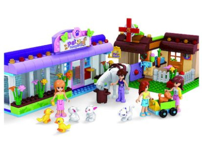 Конструктор AUSINI Ветеринарна клініка 467 деталей 24811 Конструктор AUSINI Ветеринарна клініка 467 деталей 24811