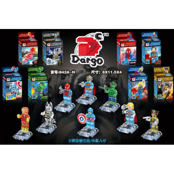 Конструктор DARGO8 видів (480) 842ABCDEFGH