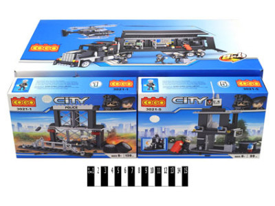 Конструктор CITY Поліція 3021