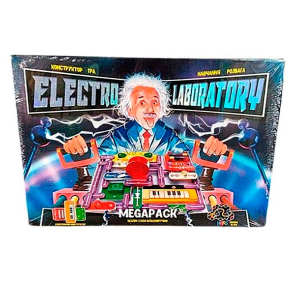 Електронний конструктор Danko toys "Electro Laboratory. Megapack" для дітей ELab-01-04