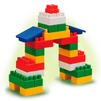 Конструктор дитячий "НІК-2" 104 деталі Юника.71528 Конструктор дитячий "НІК-2" 104 деталі Юника.71528