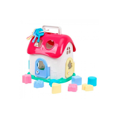 Сортер ТехноК Будиночок 12 елементів 6740