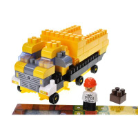 Конструктор qbee "Block&Steps: Мегабудівельник" 125 деталей блочний QB300-204