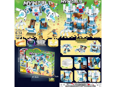 Конструктор My World "Крижаний замок Голема" 532 деталі LB1162