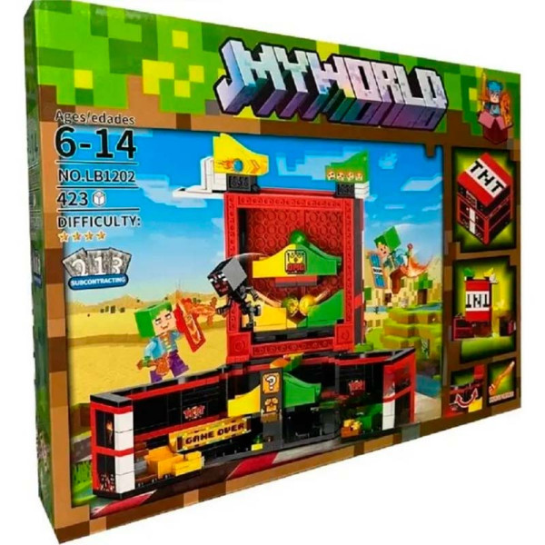 Конструктор My World пластиковий 432 деталі LB1202
