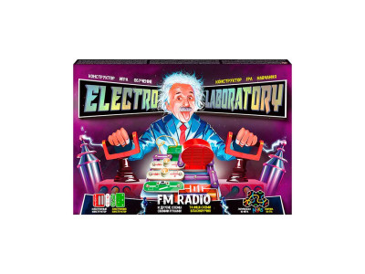 Електронний конструктор Danko toys "Electro Laboratory. FM Radio" для дітей ELab-01-01