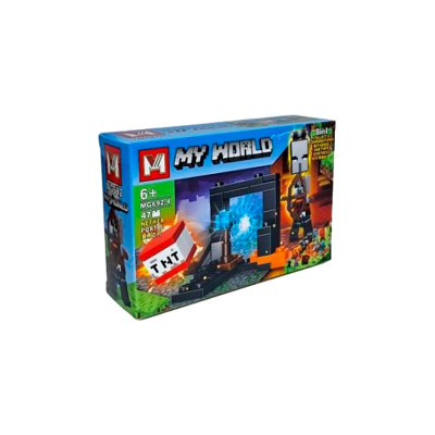 Конструктор My World незер блоковий пластиковий MG692_series4 Конструктор My World незер блоковий пластиковий MG692_series4