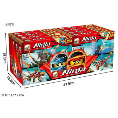 Конструктор NINJA в боксі 235*19*45см JX80038