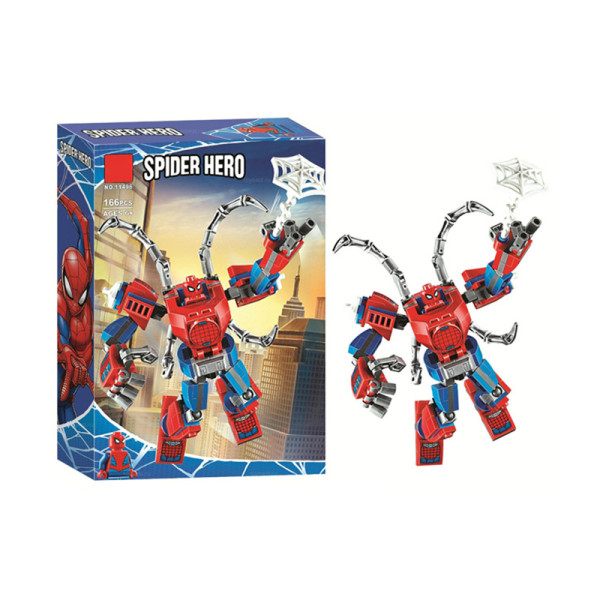 Конструктор "Супергерой" 158 дет. 11496 Конструктор "Супергерой" 158 дет. 11496