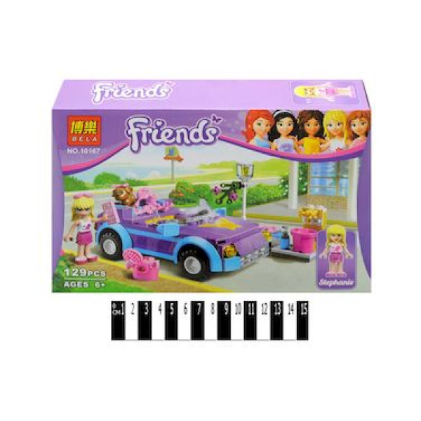 Конструктор Brick Friends Машина Олівії 129 деталей 10167 Конструктор Brick Friends Машина Олівії 129 деталей 10167
