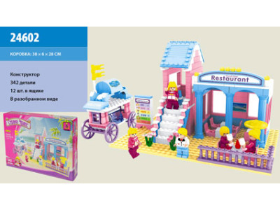 Конструктор "Країна чудес" ресторан 342дет.кор. 24602 Конструктор "Країна чудес" ресторан 342дет.кор. 24602