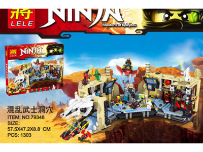 Конструктор LELE Ninja 1303 деталі 79348 Конструктор LELE Ninja 1303 деталі 79348