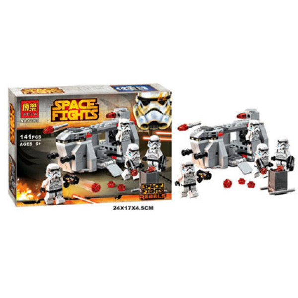 Конструктор BELA SPACE FIGHTS Транспорт імперських військ" 141 деталь 10365
