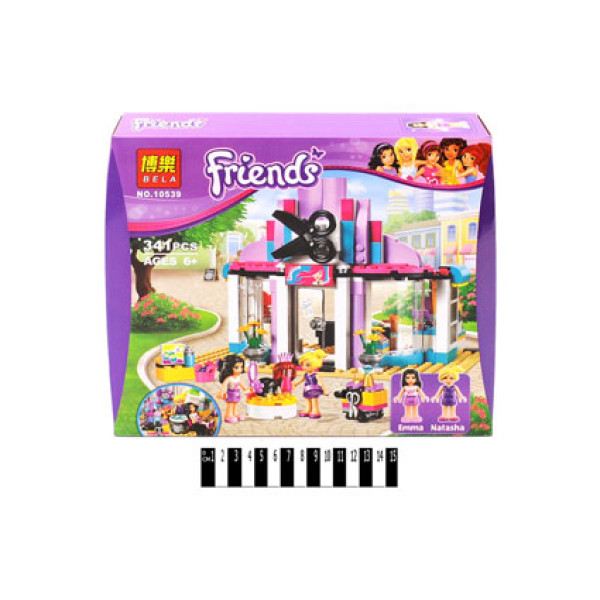 Конструктор 341дет в собр.коробці 31*28*6см 10539