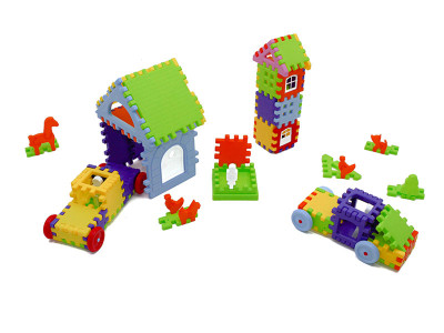 Конструктор "Блочний_157ел." у подарунк. коробці ТМ_МаксГруп (7) МАКС.1775