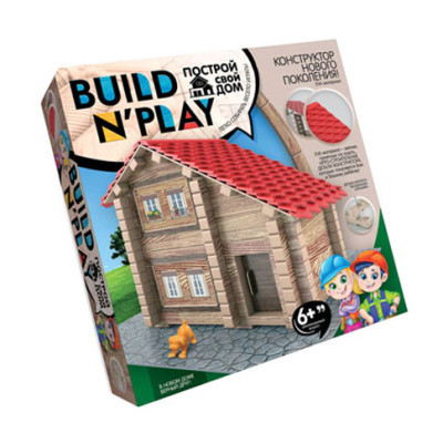 Конструктор нового покоління BUILDNPLAY Будиночок BNP-01-01
