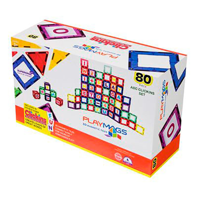 Конструктор Playmags Магнітний набір 80ел РМ170 РМ170