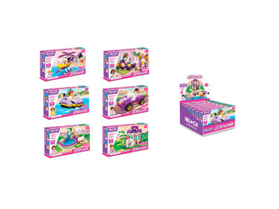 Іграшка конструктор арт. PL-920-26 для дівчат 65-108 дет. 6 шт у дисплеї PL-920-26 Іграшка конструктор арт. PL-920-26 для дівчат 65-108 дет. 6 шт у дисплеї PL-920-26