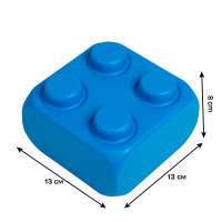 Конструктор Бамсик Mega Brick Bamsic №1 4 кнопки 5 штук 115/24