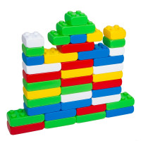 Конструктор Бамсик Mega Brick Bamsic №1 4 кнопки 5 штук 115/24