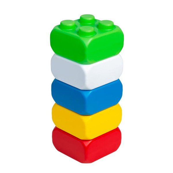 Конструктор Бамсик Mega Brick Bamsic №1 4 кнопки 5 штук 115/24