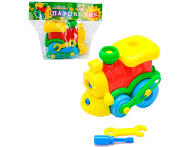 Конструктор "Паровозик" ИП.30.003 Конструктор "Паровозик" ИП.30.003