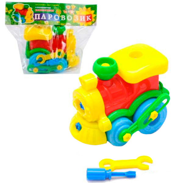 Конструктор "Паровозик" ИП.30.003 Конструктор "Паровозик" ИП.30.003