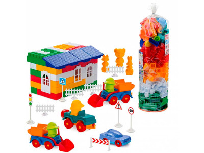 Конструктор "Лідер" №7 300 деталей у пакеті 1913 Конструктор "Лідер" №7 300 деталей у пакеті 1913