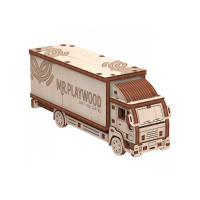 Конструктор Mr.Playwood Скринька Вантажівка механічна деревяна 10109 Конструктор Mr.Playwood Скринька Вантажівка механічна деревяна 10109