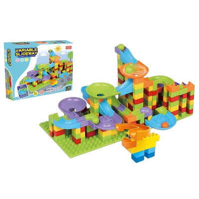 Конструктор-лабіринт "Кулькотрек" 192 деталей 606C Конструктор-лабіринт "Кулькотрек" 192 деталей 606C