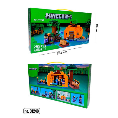 Конструктор блоковий Minecraft пластиковий 31248