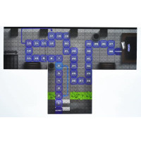 Конструктор qbee "Block&Steps: Залізничний Експрес" 136 деталей блочний QB300-202