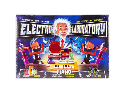 Електронний конструктор Danko toys "Electro Laboratory. Piano" для дітей ELab-01-02