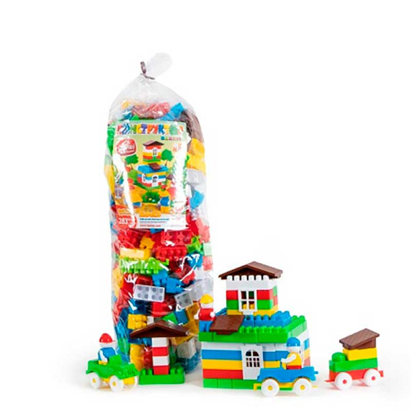 Набір дитячий "Конструктор №5" Бамсик 283шт деталей 115/12