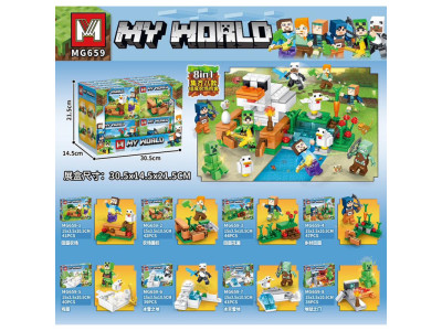 Конструктор MINECRAFT MG659 MG659 Конструктор MINECRAFT MG659 MG659