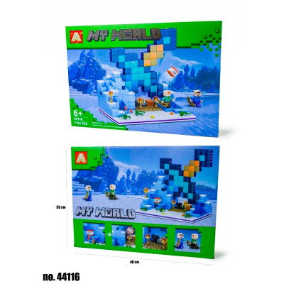 Конструктор My World пластиковий 44116 Конструктор My World пластиковий 44116