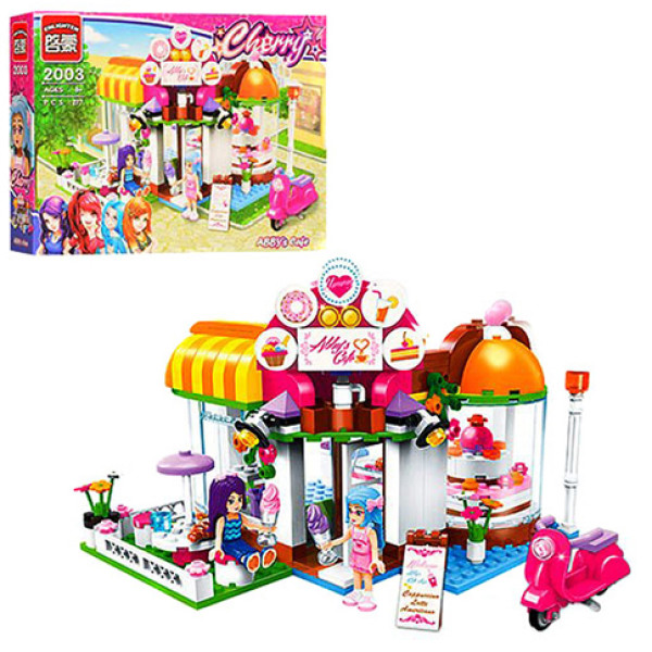 Конструктор BRICK кафе мотоцикл фігурки (277 деталей) 2003 Конструктор BRICK кафе мотоцикл фігурки (277 деталей) 2003