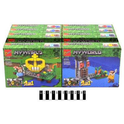 Конструктор MINECRAFT 267#1-4