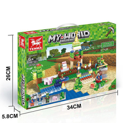 Конструктор MY WORLD 247 деталей TM7301
