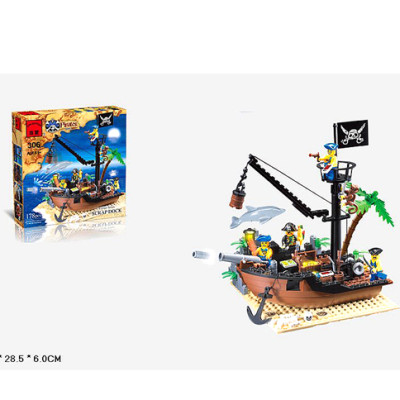 Конструктор Пірати Суша вже близько Brick 306 Конструктор Пірати Суша вже близько Brick 306