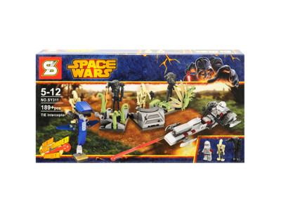 Конструктор "STAR WARS" 189 елементів SY311 Конструктор "STAR WARS" 189 елементів SY311