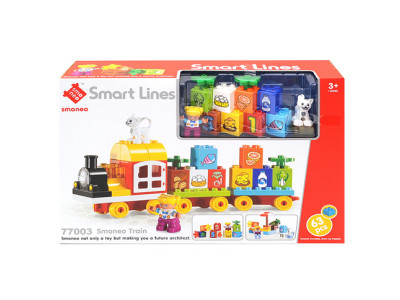 Конструктор із великими деталями "SMART LINES" 63 елементи 77003