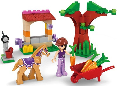 Конструктор AUSINI ферма 79 деталей 24305 Конструктор AUSINI ферма 79 деталей 24305