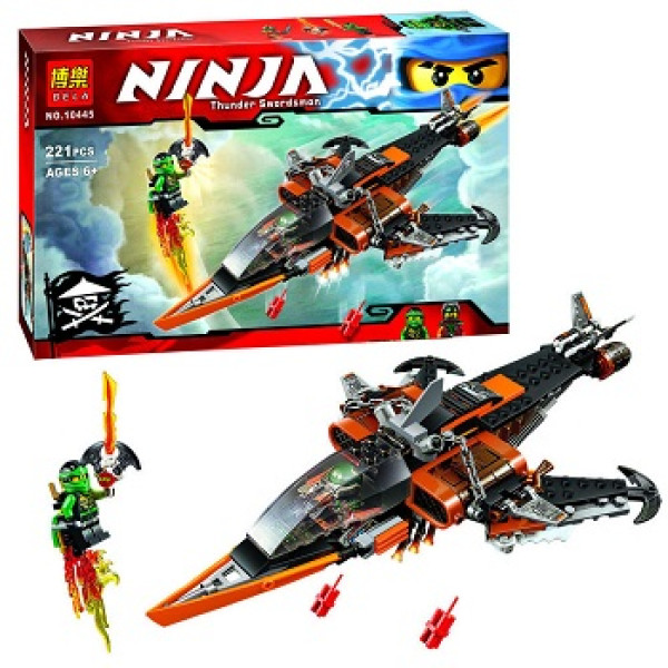 Конструктор LELE "Ninja" 233 дет.кор. 79229