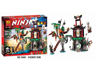 Конструктор Brick NINJA 449 деталей 10461