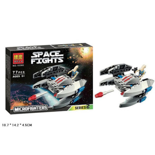Конструктор BELA SPACE FIGHTS Дроїд Стервятник 77 деталей 10360