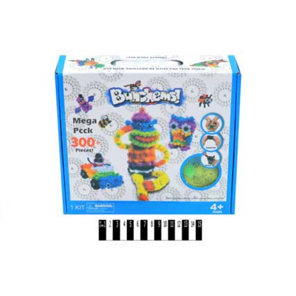 Конструктор -липучка "Bunchems" 300 деталей 5509 Конструктор -липучка "Bunchems" 300 деталей 5509
