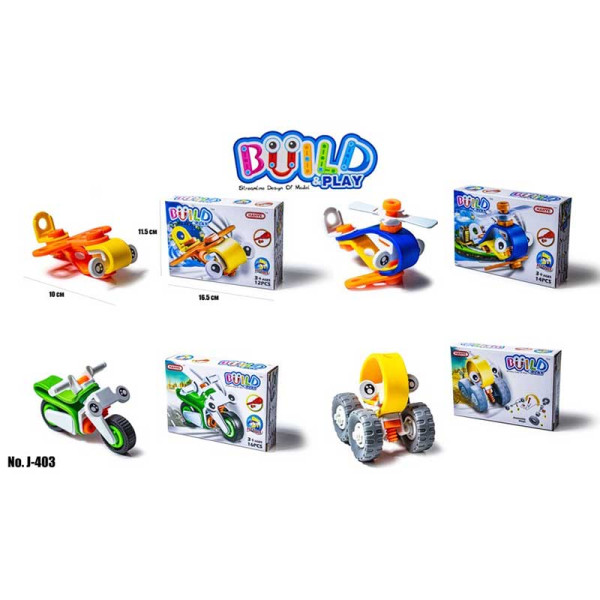 Конструктор 2 в 1 Вертоліт+Снігохід Конструктор 2 в 1 Вертоліт+Снігохід